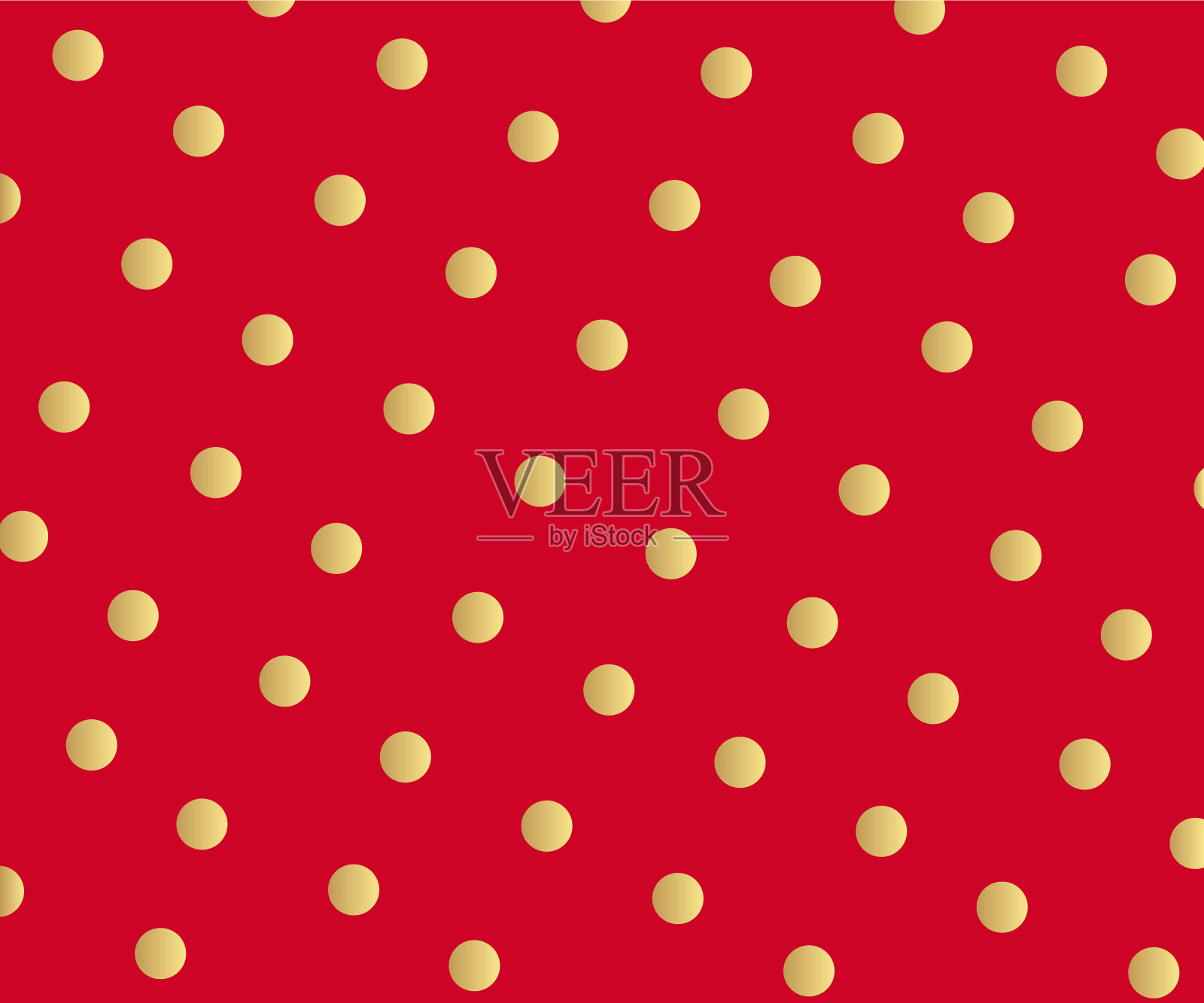 金色圆点图案缤纷的节日插画图片素材