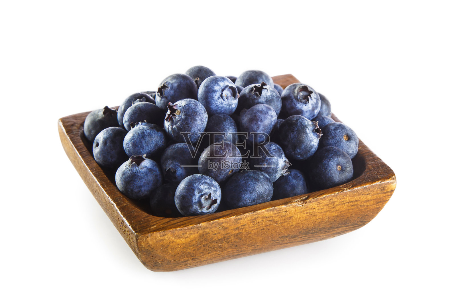 木碗里的蓝莓照片摄影图片