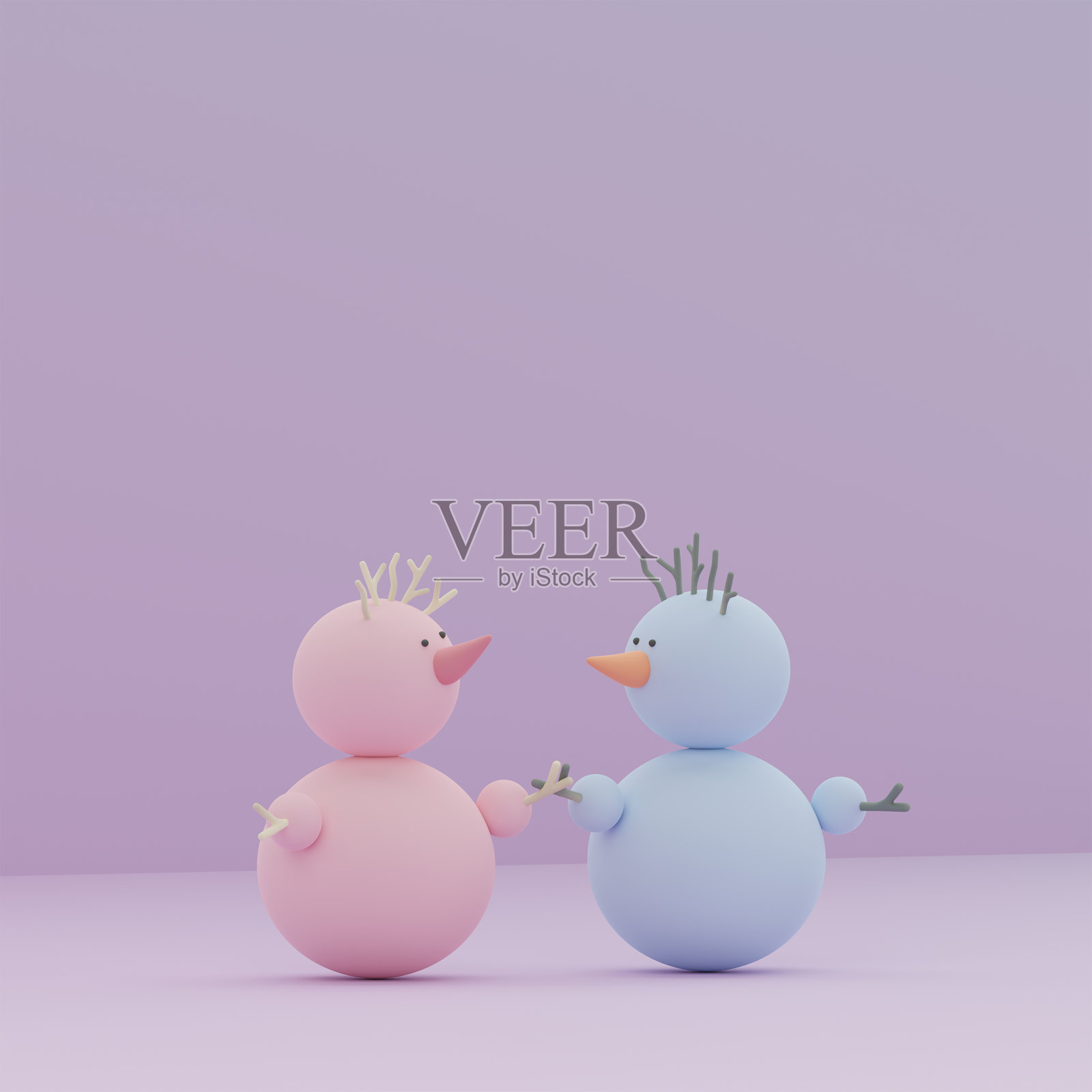 时尚的3 d演示插画图片素材