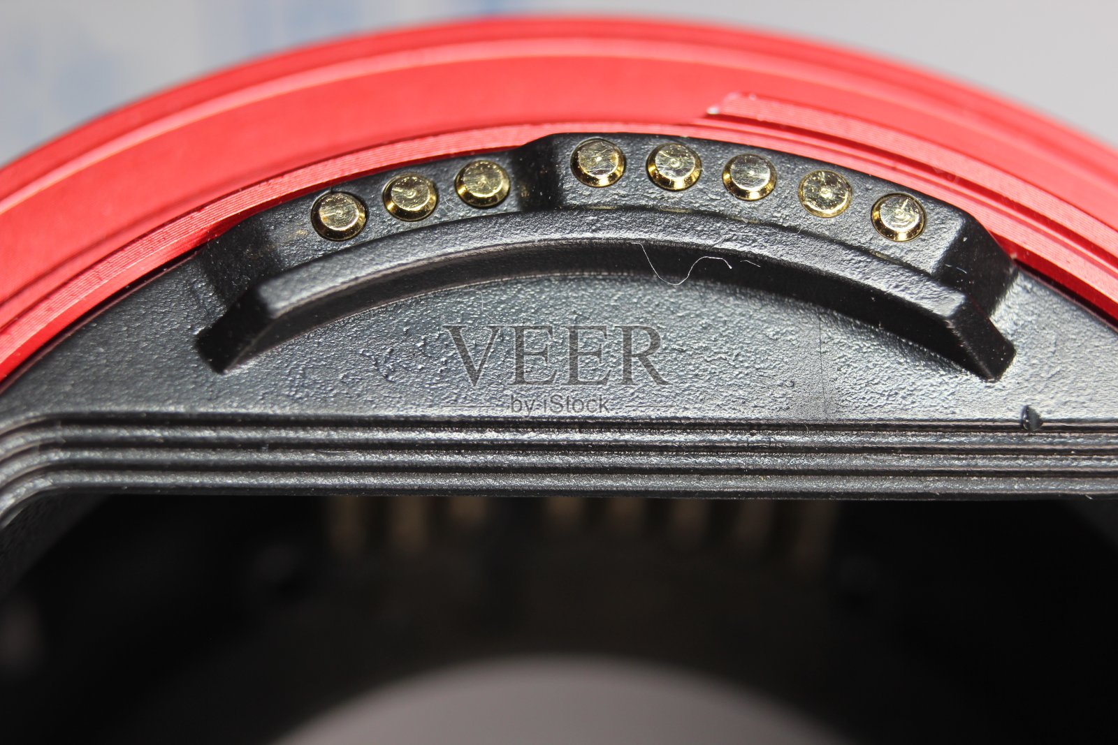 用于微距摄影的相机镜头延长管照片摄影图片