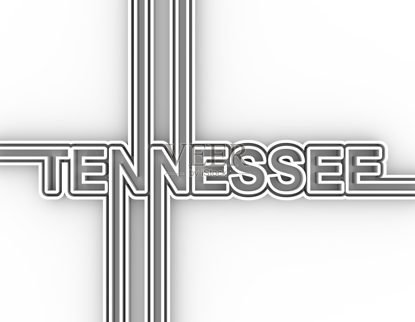 田纳西州州的名字。照片摄影图片