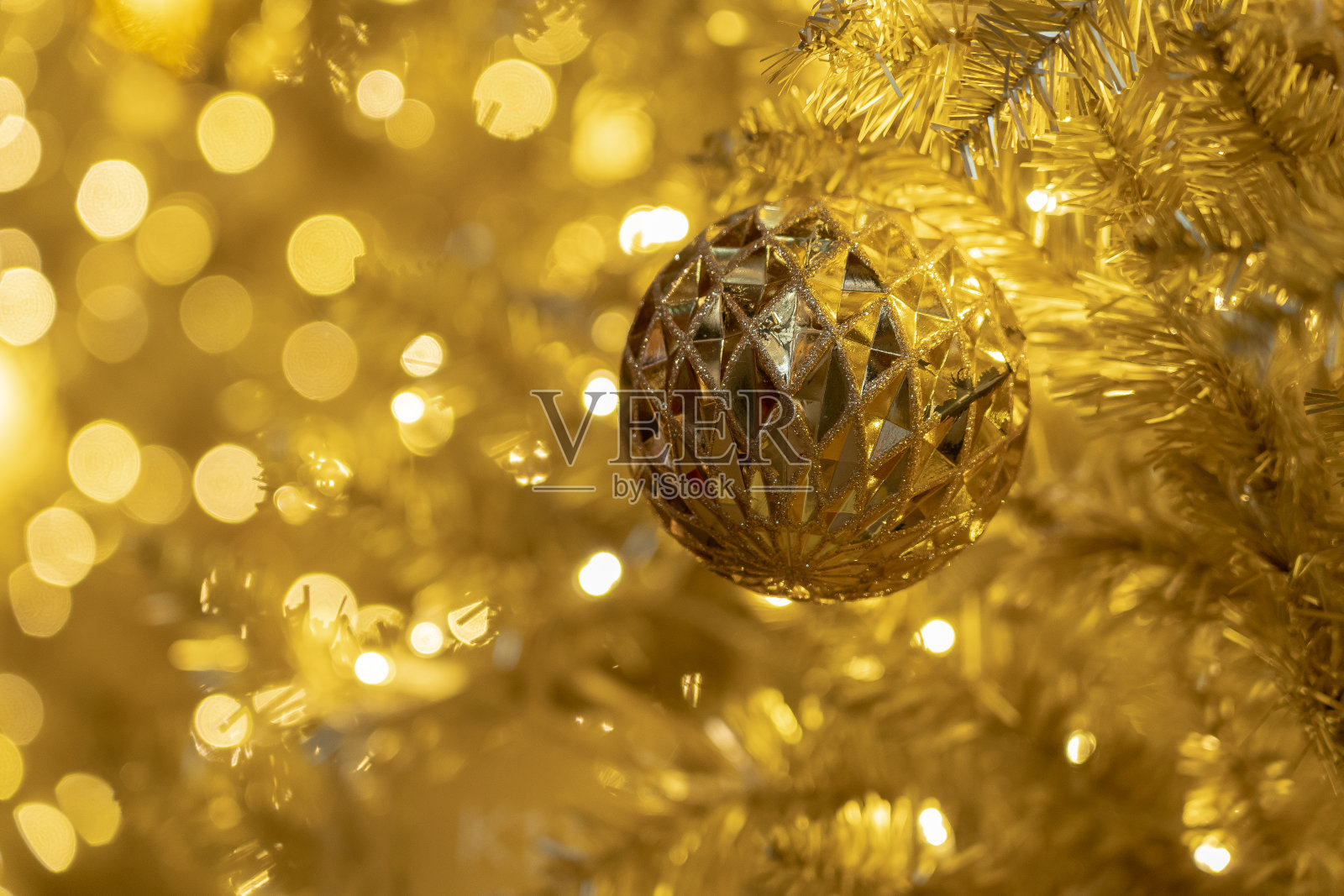 抽象的金色圣诞背景照片摄影图片