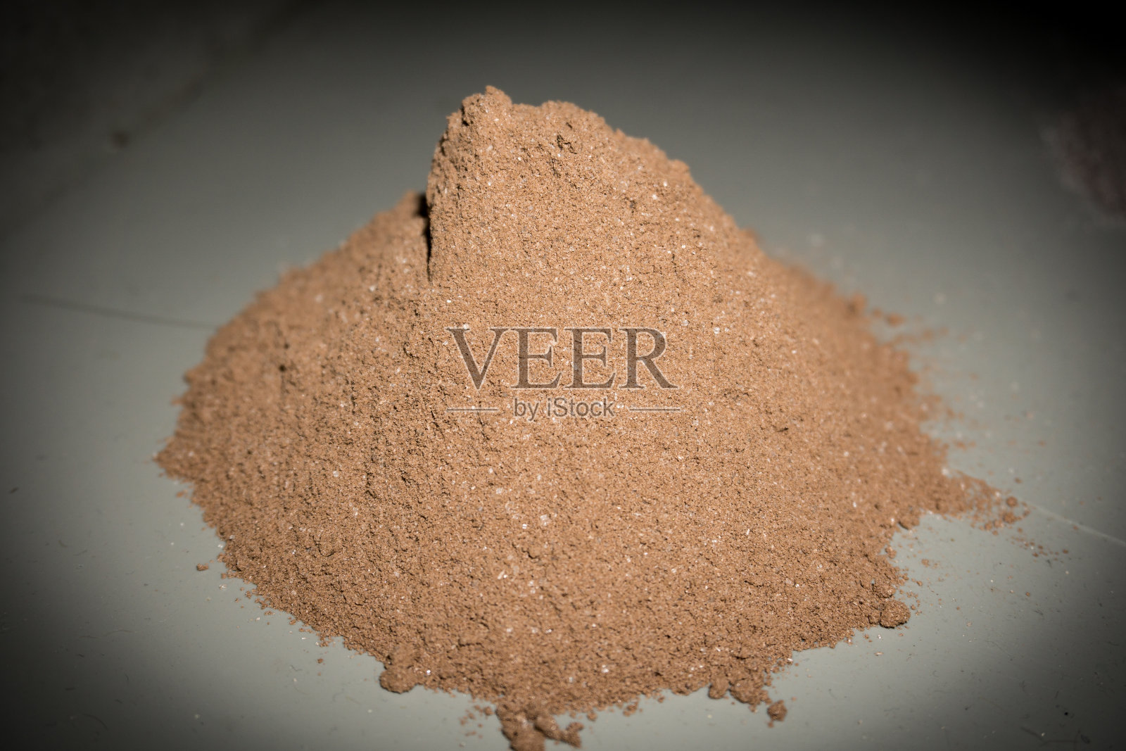 一堆甜可可粉，选择性集中照片摄影图片