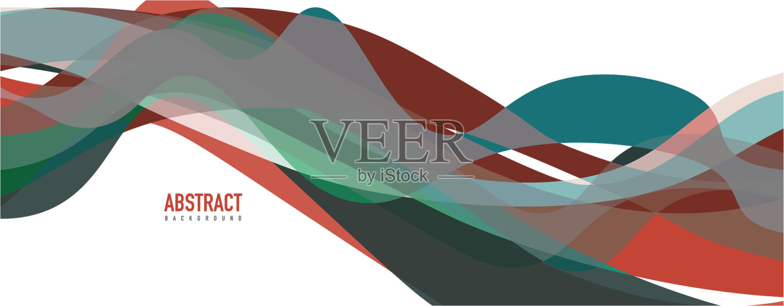 流体波彩色抽象背景动态插画图片素材