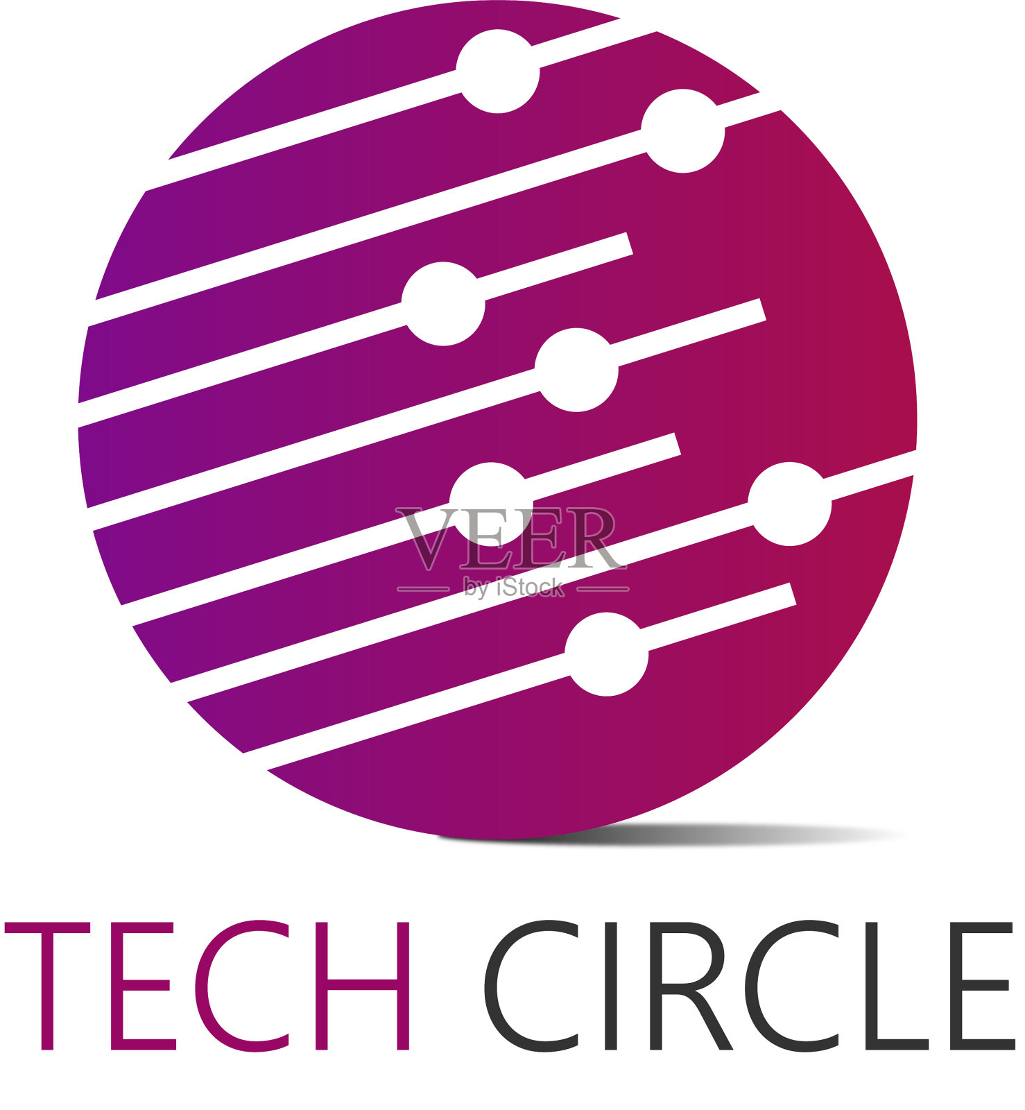 科技与互联网标志设计技术界插画图片素材