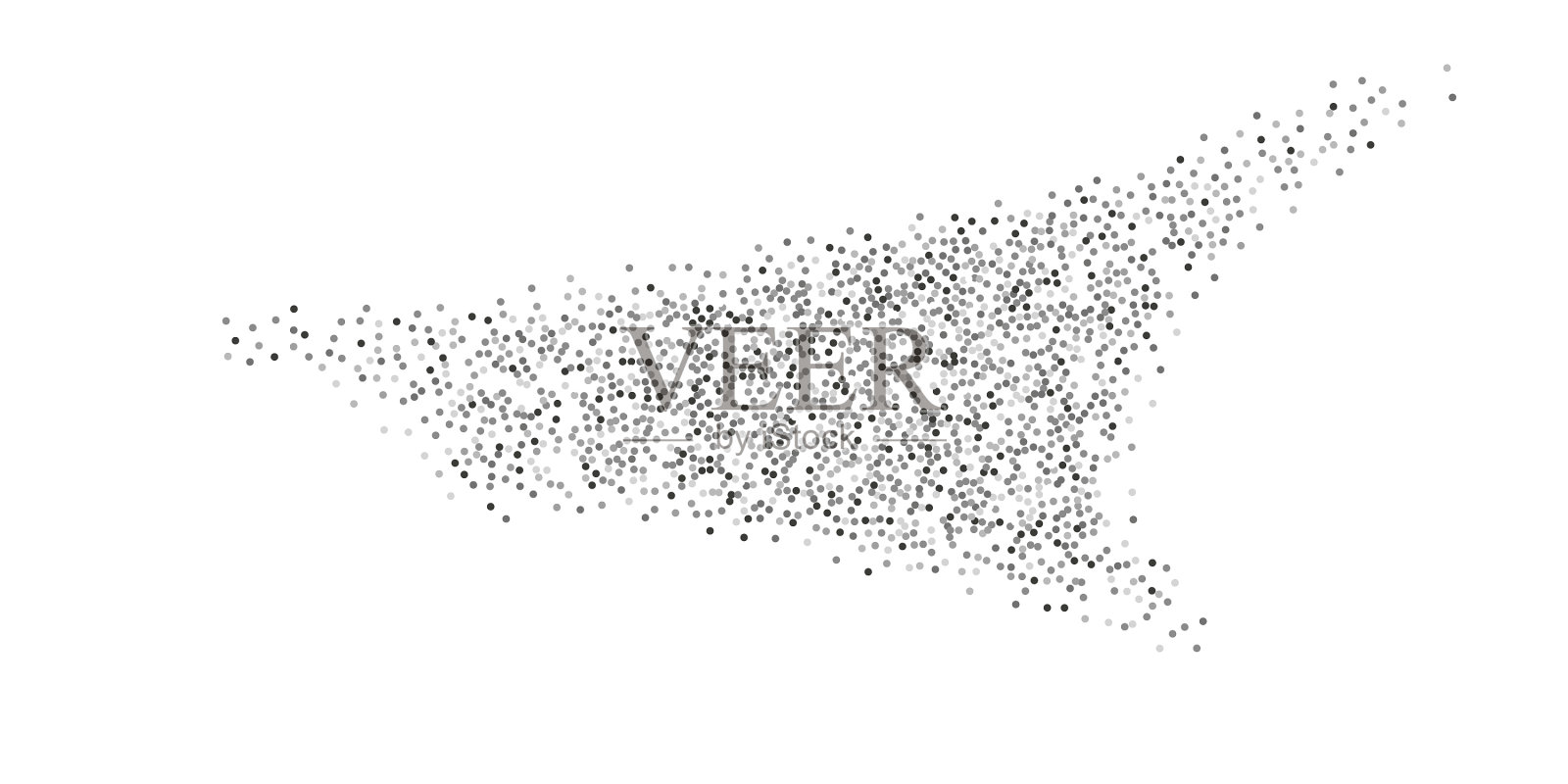 银色的纸屑设计元素图片