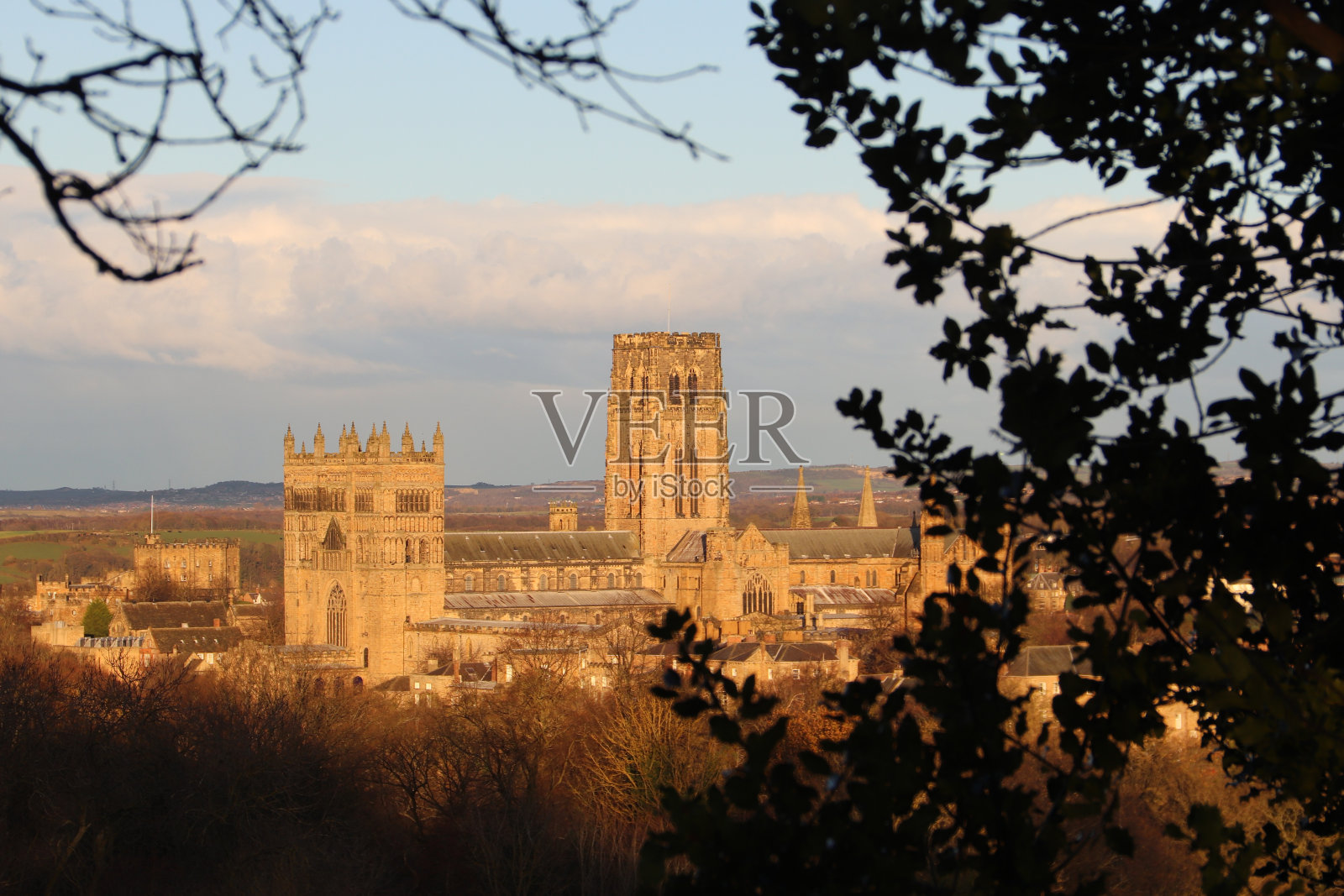 达勒姆大教堂照片摄影图片