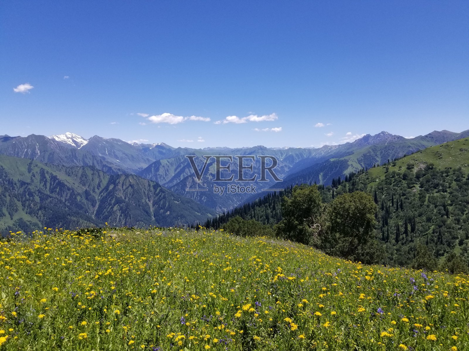 美丽的风景和山脉的克什米尔照片摄影图片