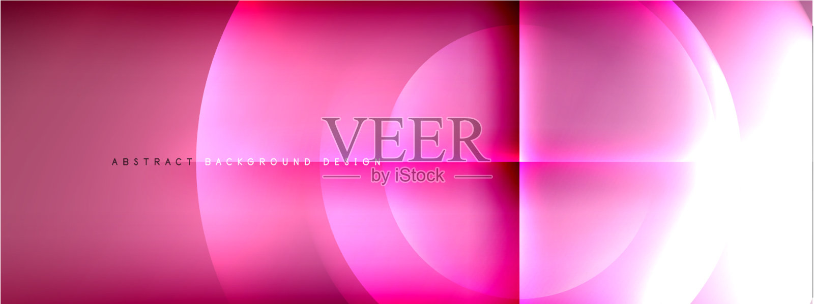 抽象背景-圆和十字上插画图片素材