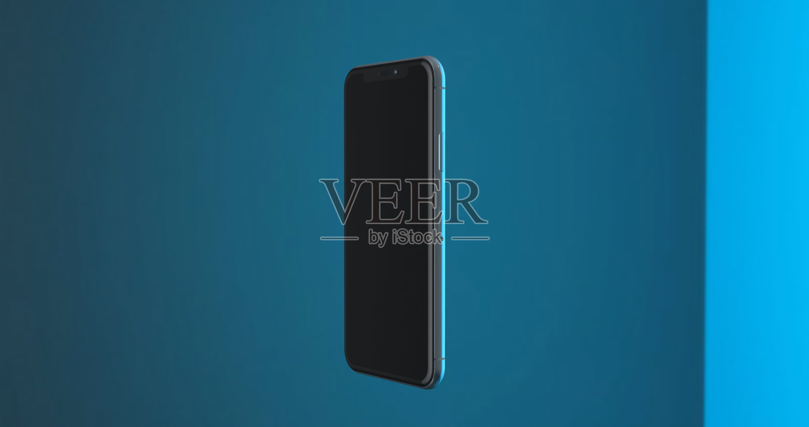 4K现代移动智能手机模拟与反射照片摄影图片