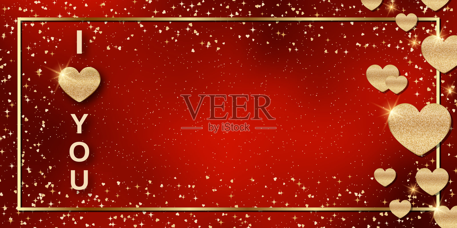 情人节奢侈品矢量背景插画图片素材