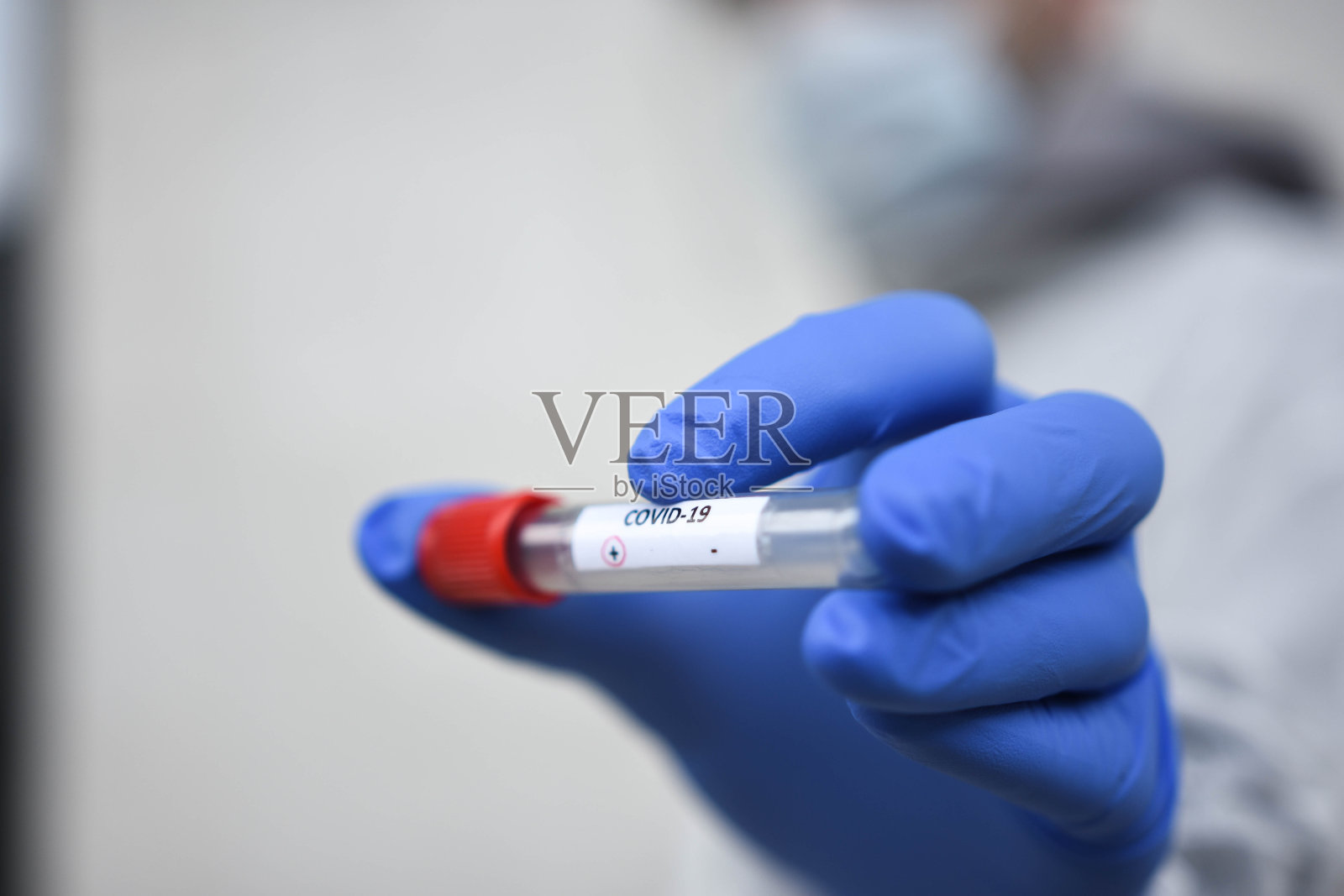 血液样本管Covid-19照片摄影图片