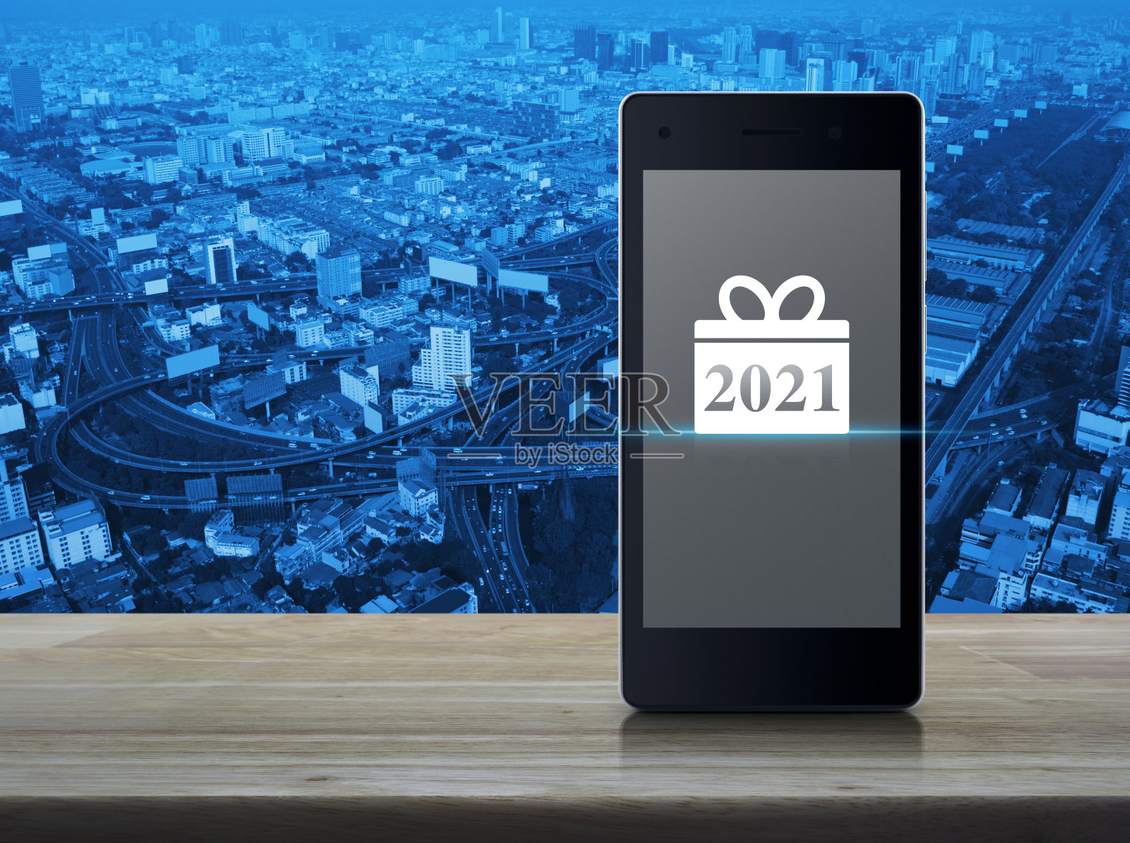 商业新年2021商店网上概念照片摄影图片