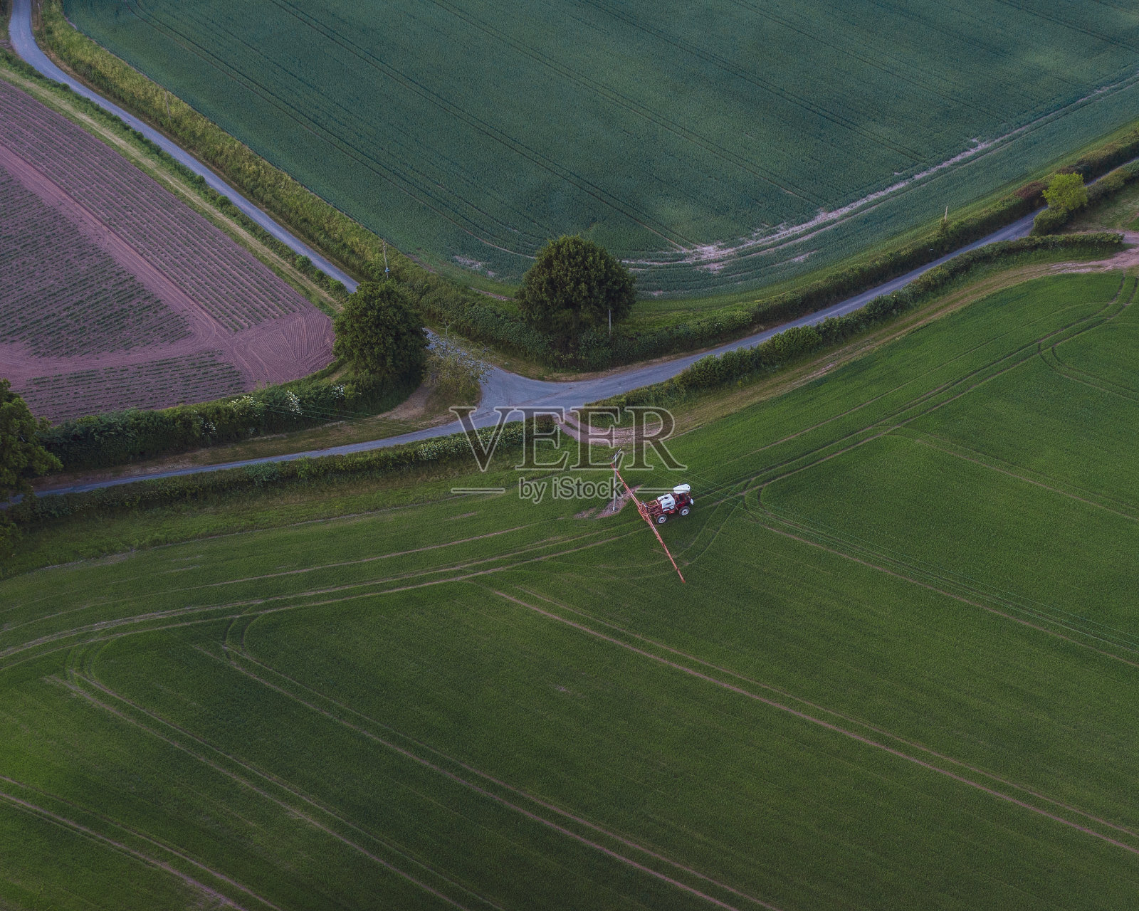 英国美丽乡村的航拍照片照片摄影图片