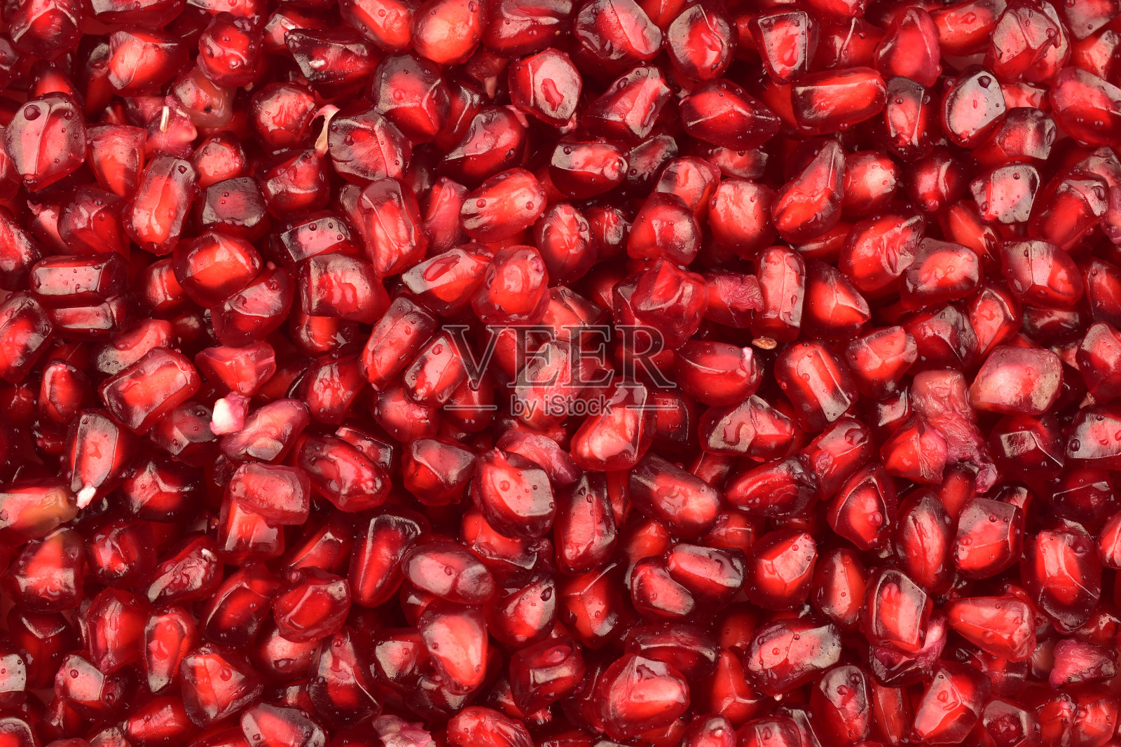 石榴籽纹理背景俯视图照片摄影图片