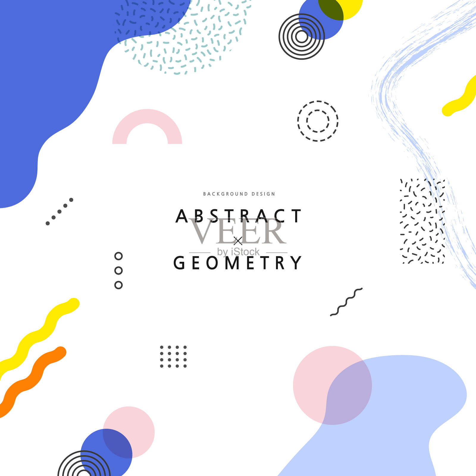 几何图案插画图片素材