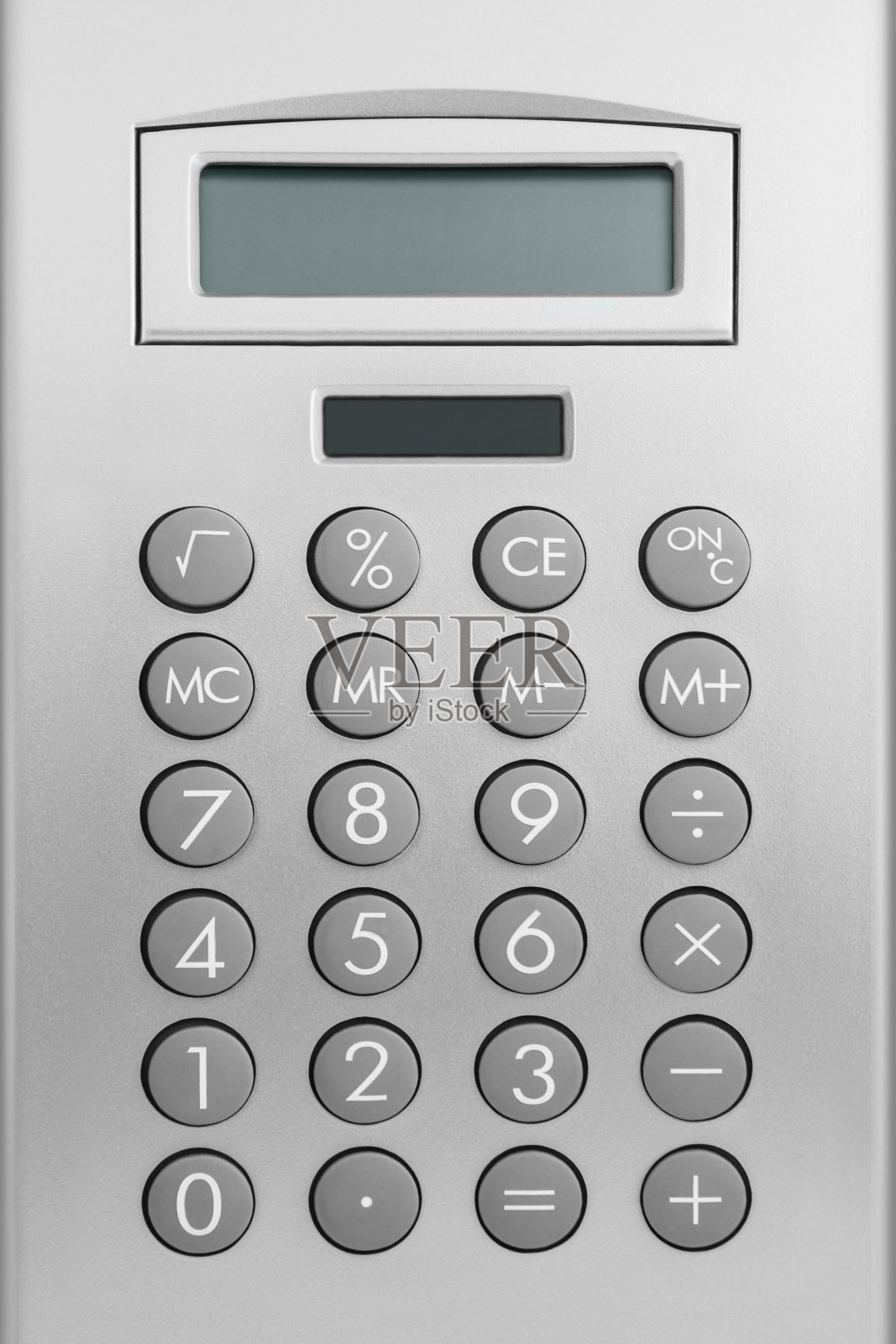 银色桌面计算器关闭照片摄影图片