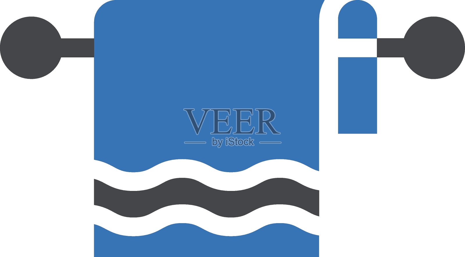 毛巾插画图片素材