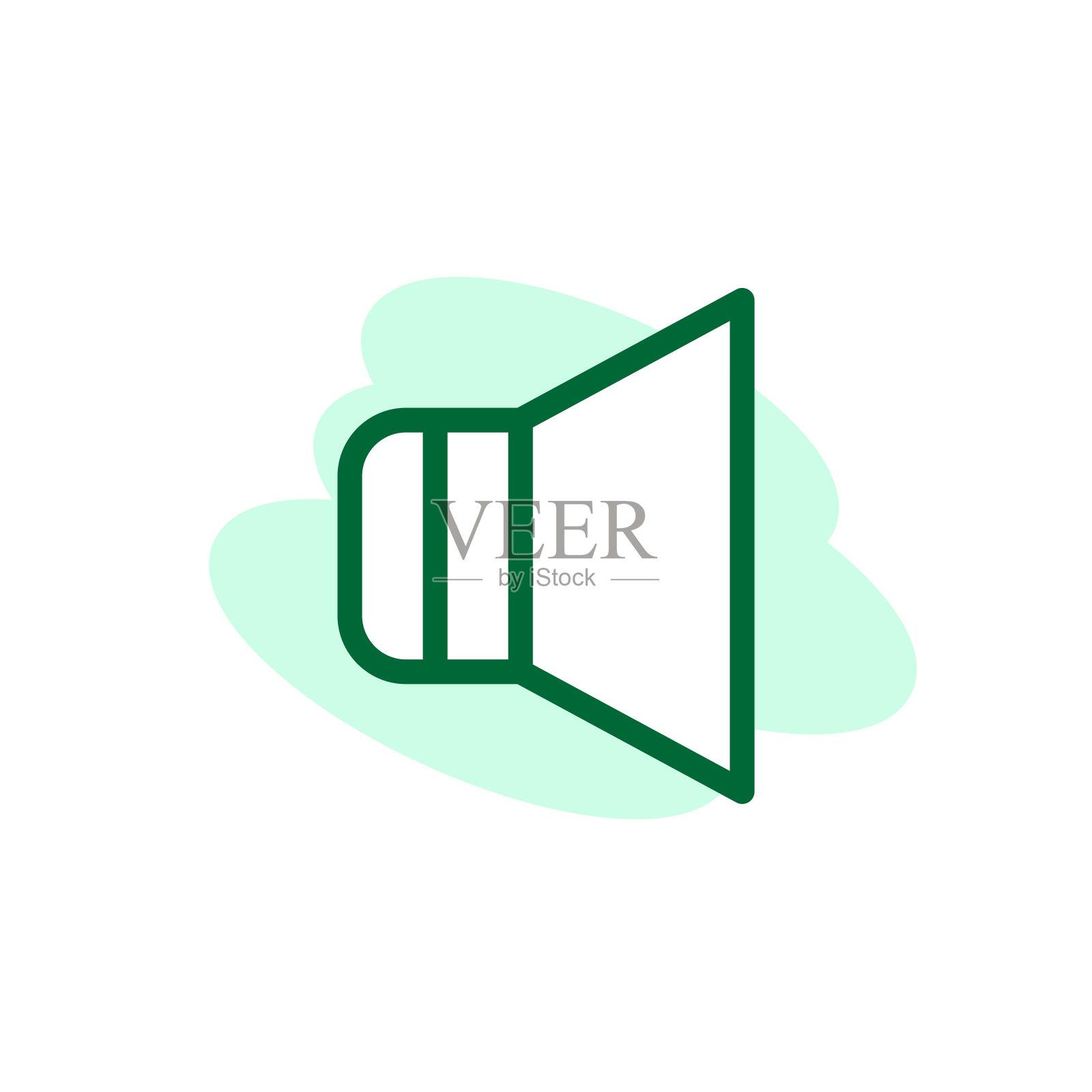 扬声器图标插画图片素材