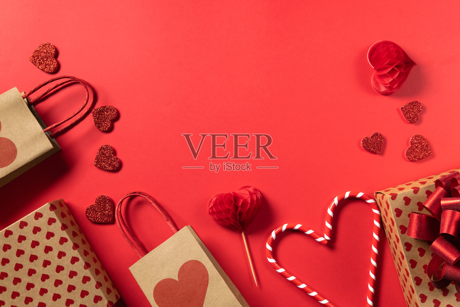 情人节生日礼盒背景照片摄影图片