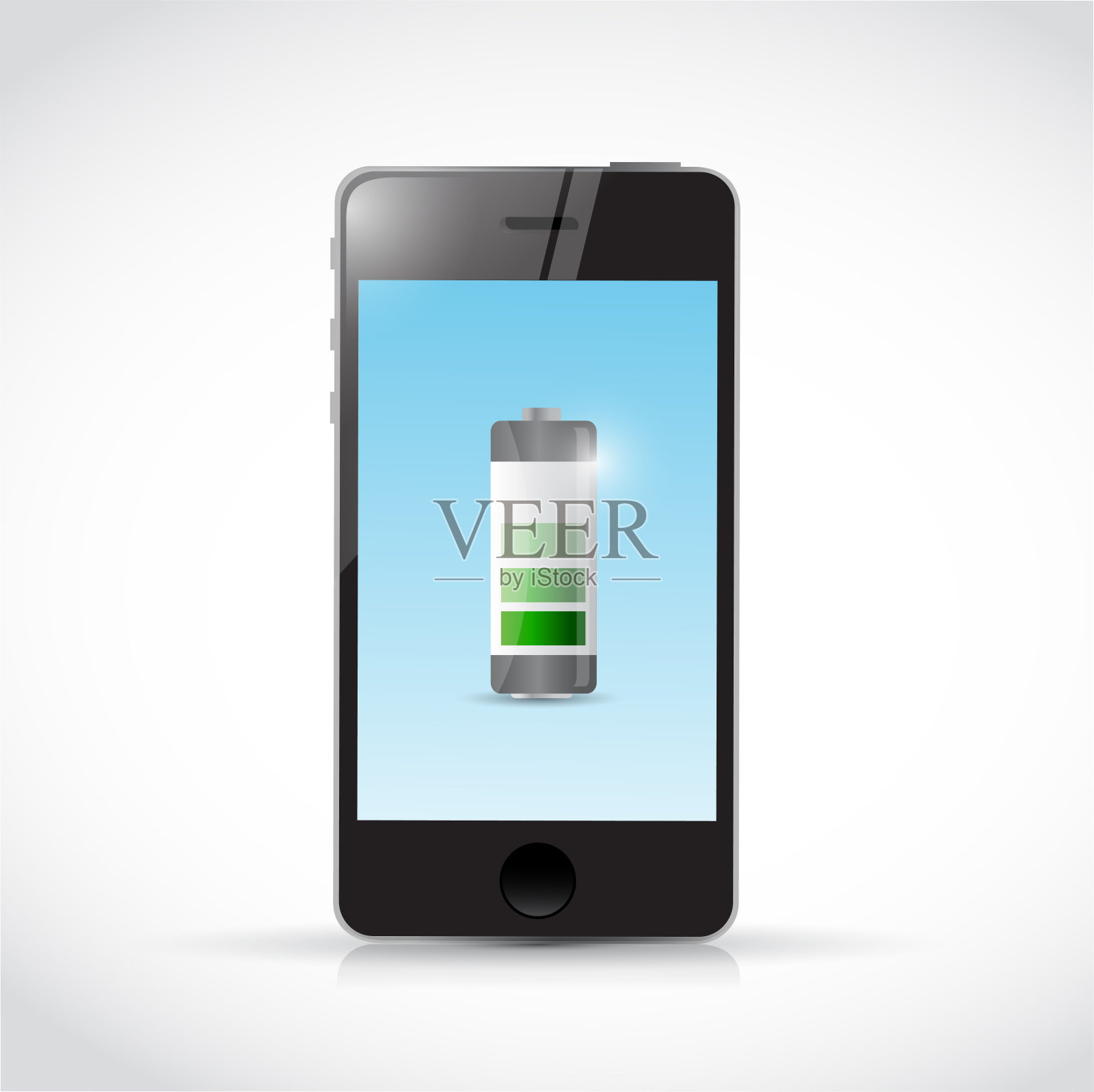 充电手机插图设计设计元素图片