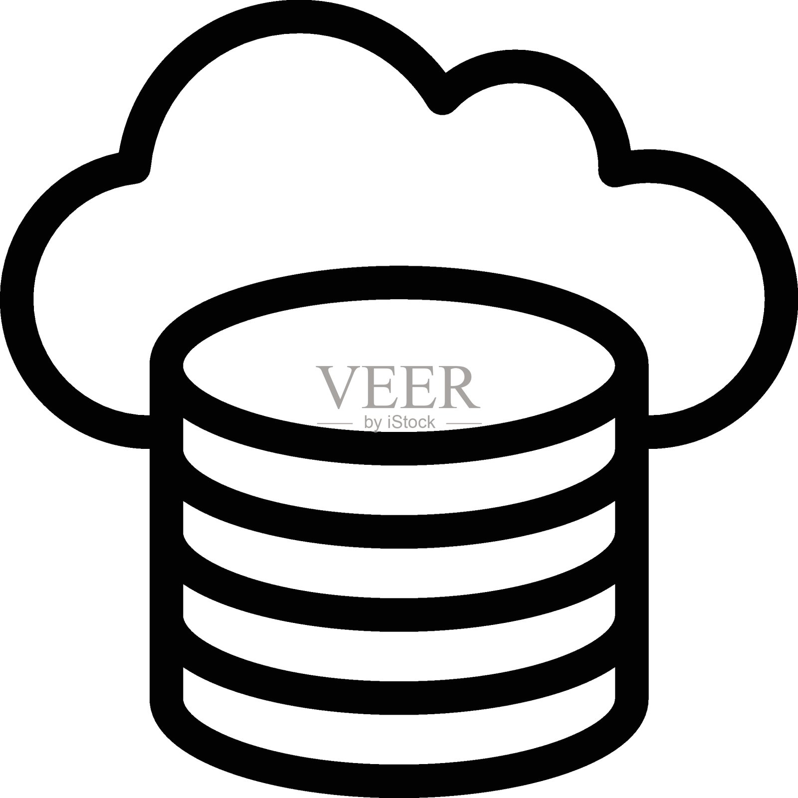 服务器插画图片素材