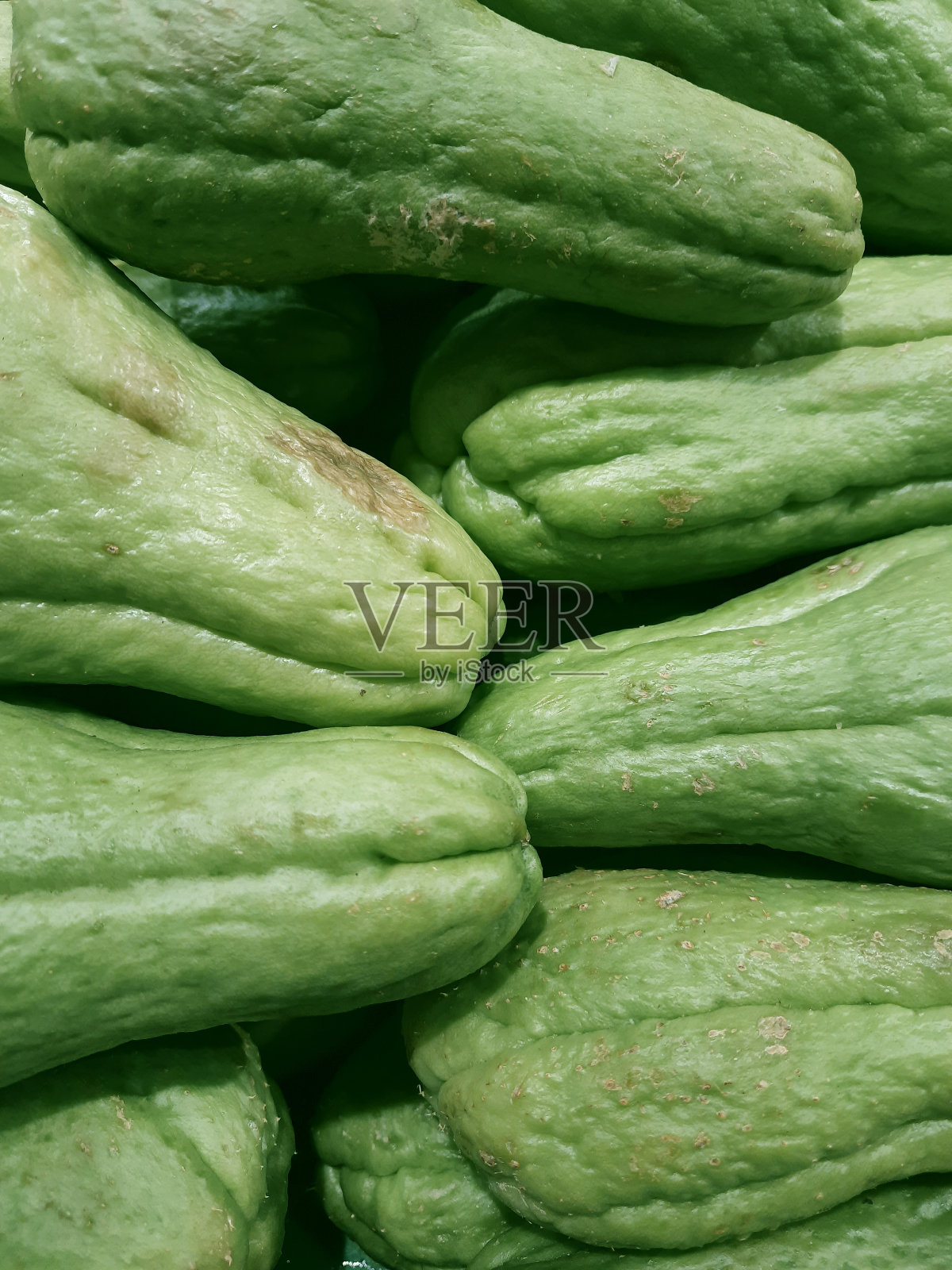 堆佛手瓜照片摄影图片