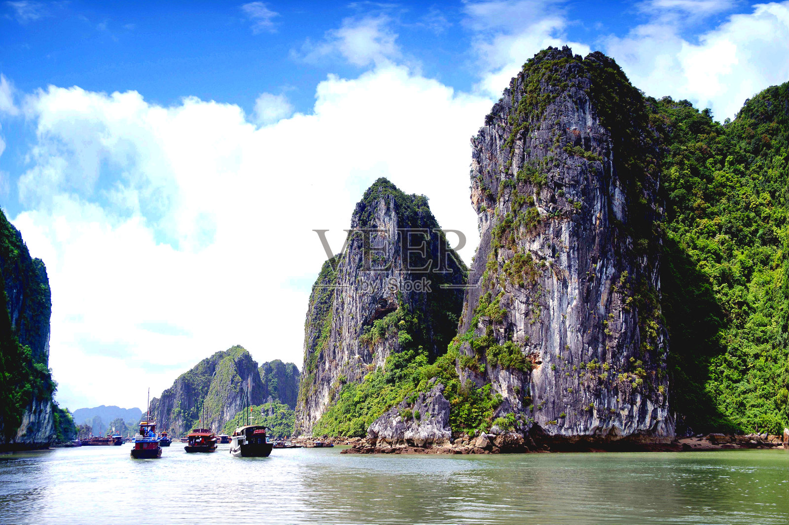 越南下龙湾照片摄影图片