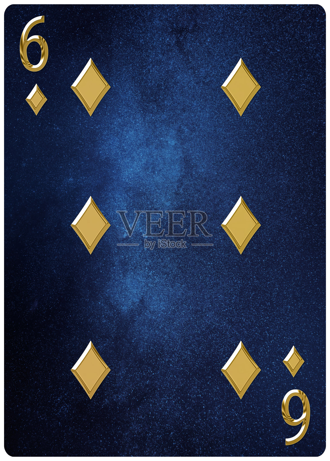 方块6牌照片摄影图片