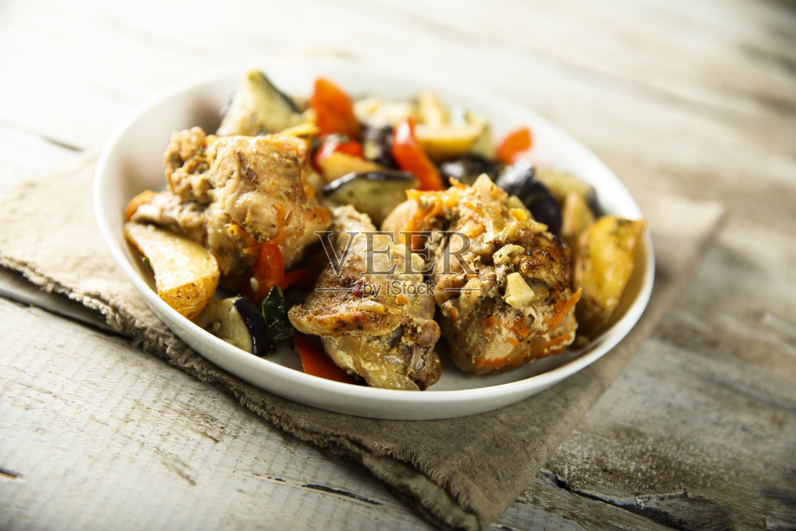 兔子烤照片摄影图片