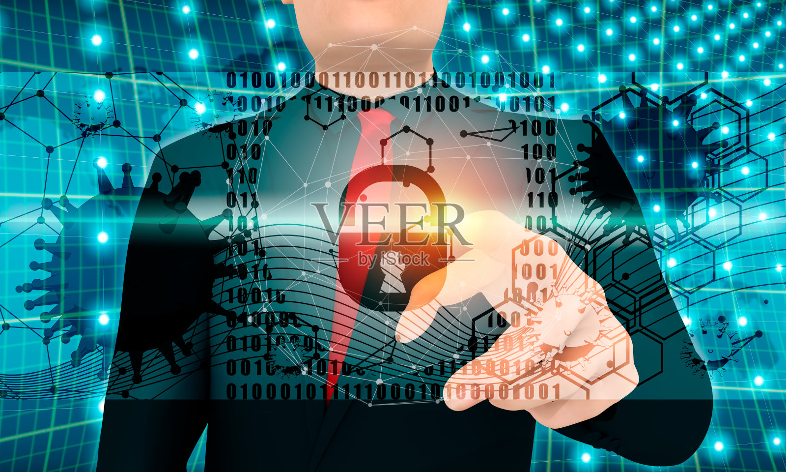 网络安全的概念照片摄影图片