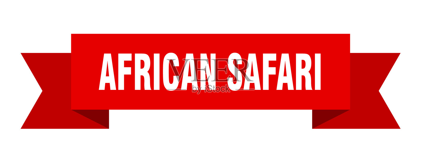 非洲狩猎带非洲狩猎纸带设计模板素材