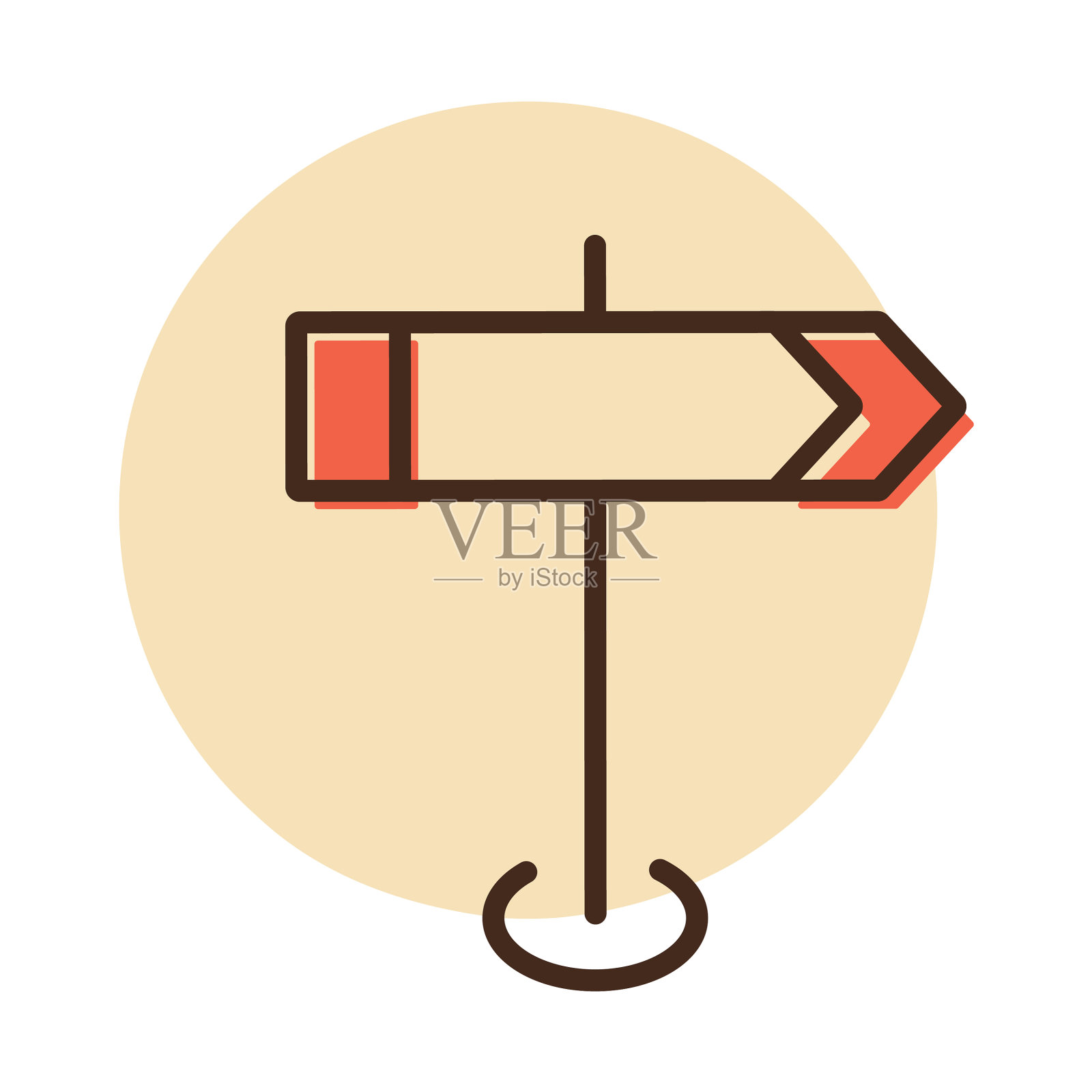 路标图标导航标志图标素材