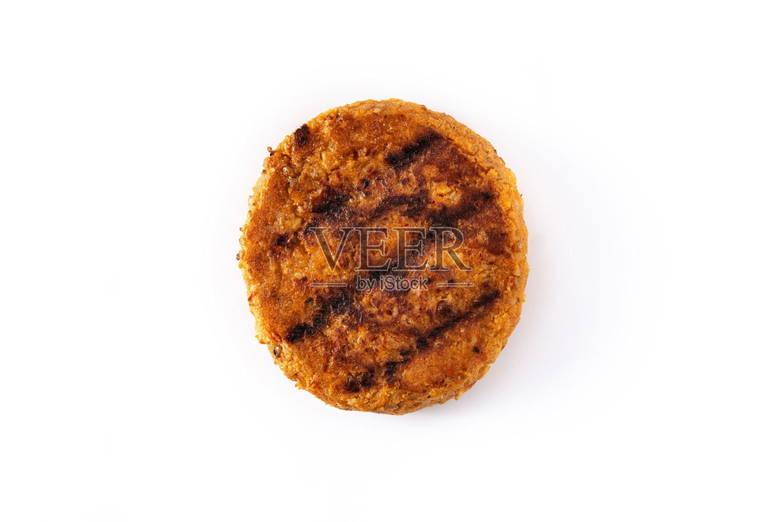 美味健康的鹰嘴豆汉堡照片摄影图片