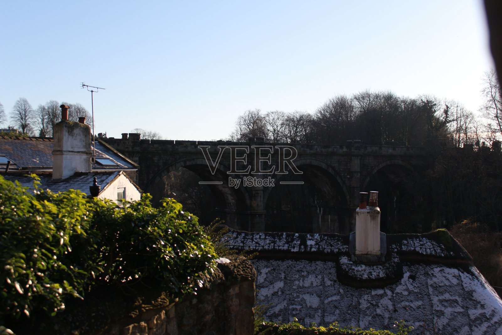 克纳斯伯勒高架桥照片摄影图片