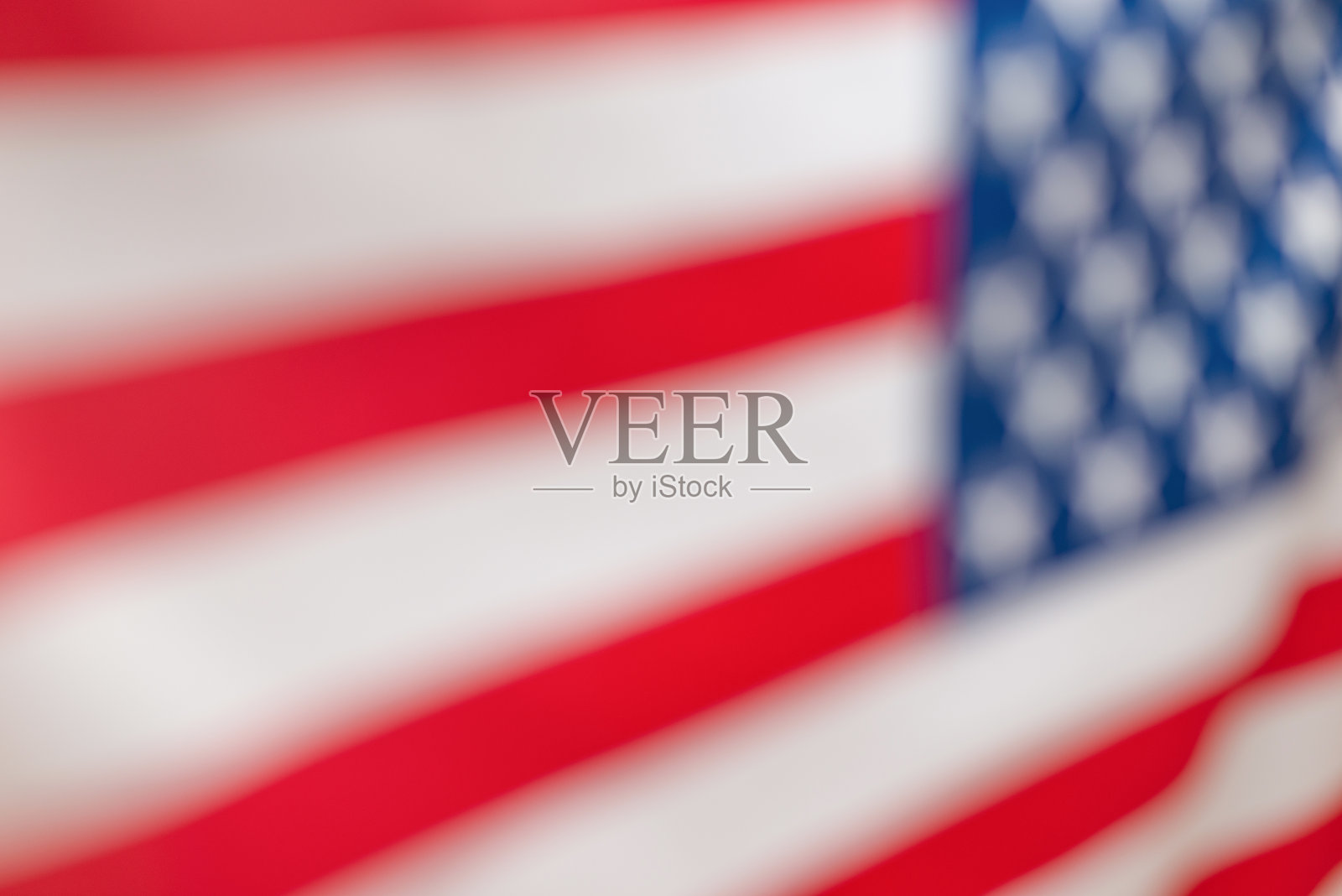 美国国旗作为背景。模糊的背景。照片摄影图片