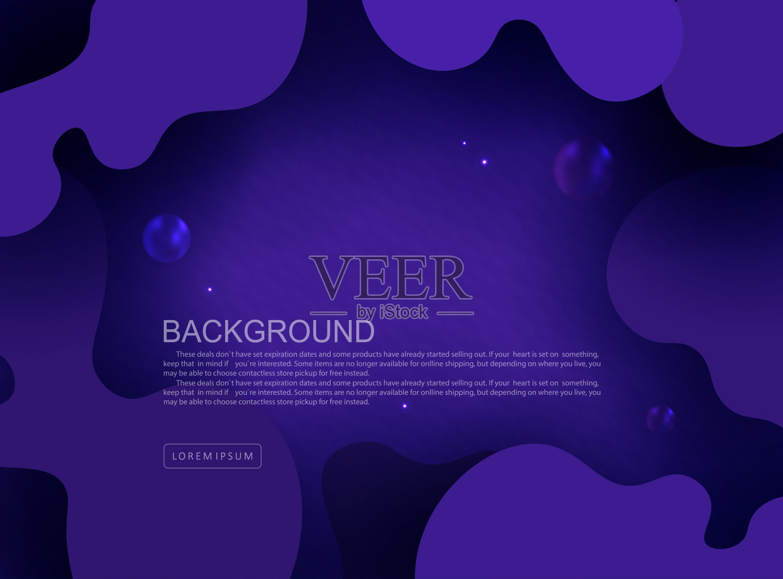 一个随机绘制抽象椭圆形状的蓝色纹理设计插画图片素材