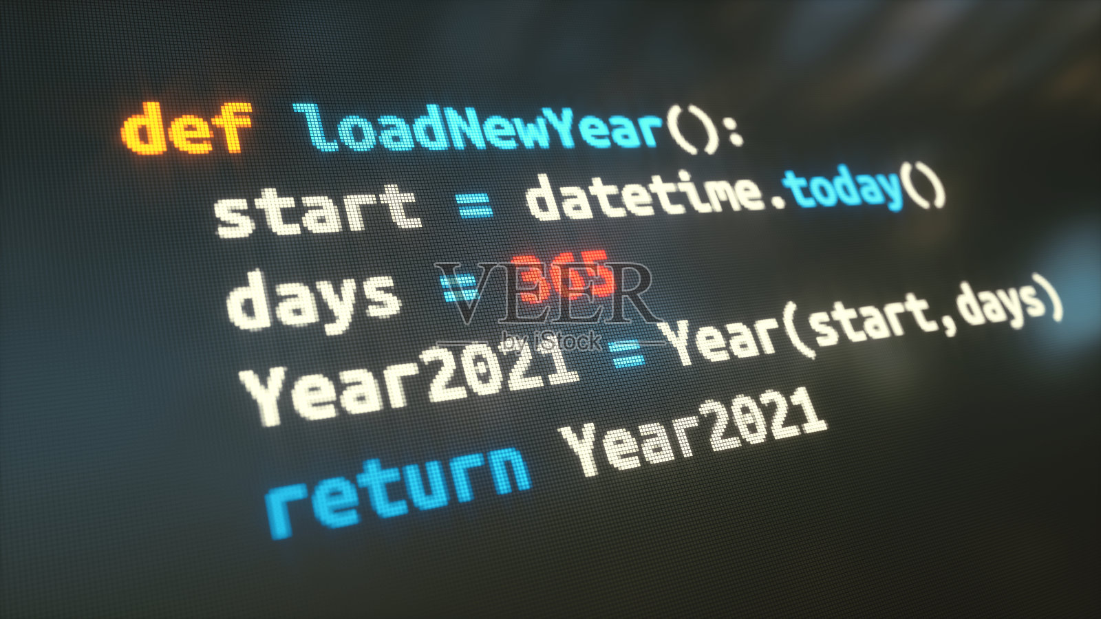 定义新的2021年的抽象计算机代码片段照片摄影图片