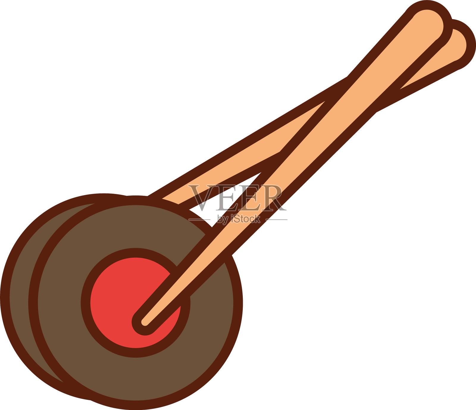 快餐寿司卷棒晚餐和菜单设计元素图片