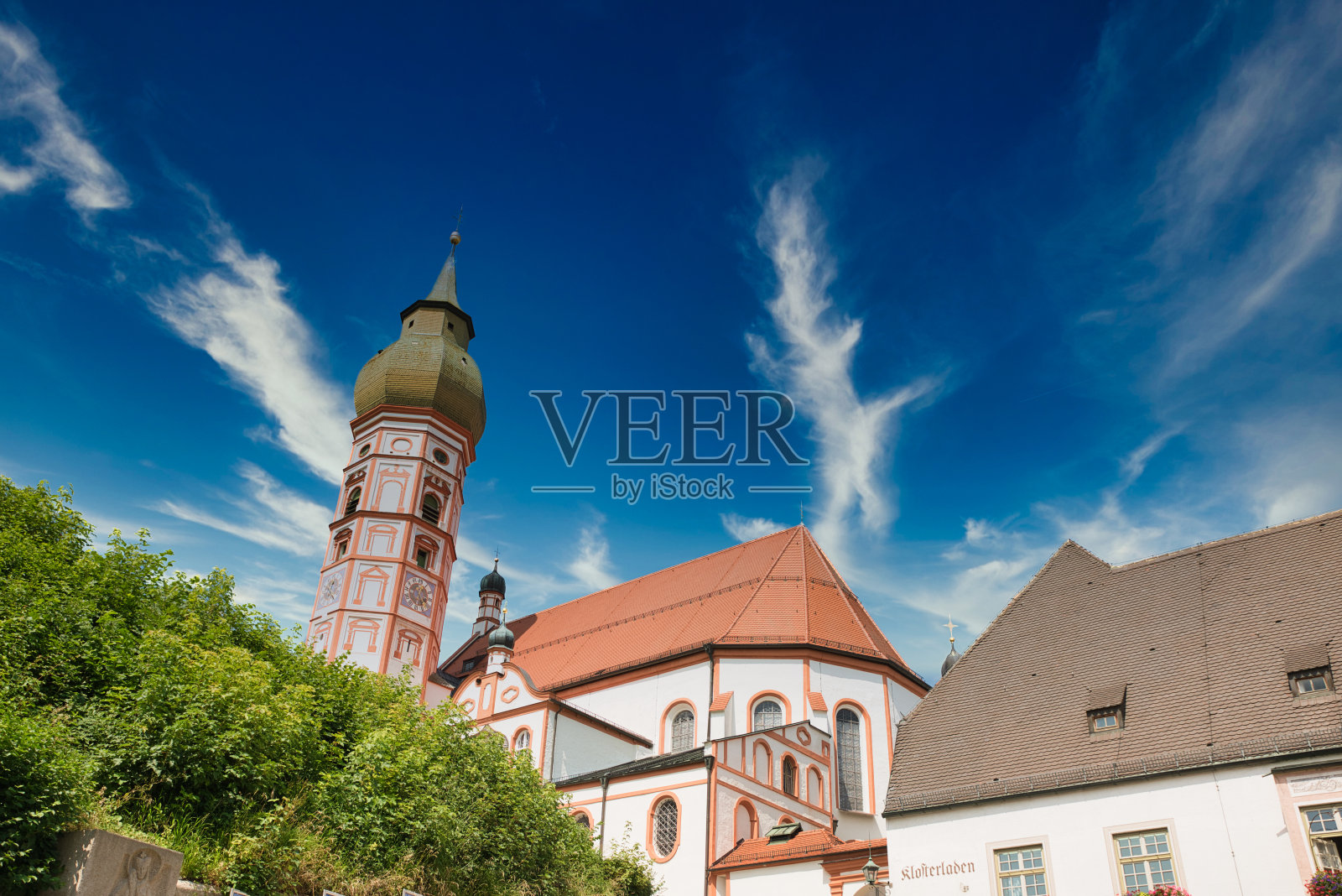 安德奇修道院，君主酿造啤酒，著名的啤酒酿造厂。照片摄影图片