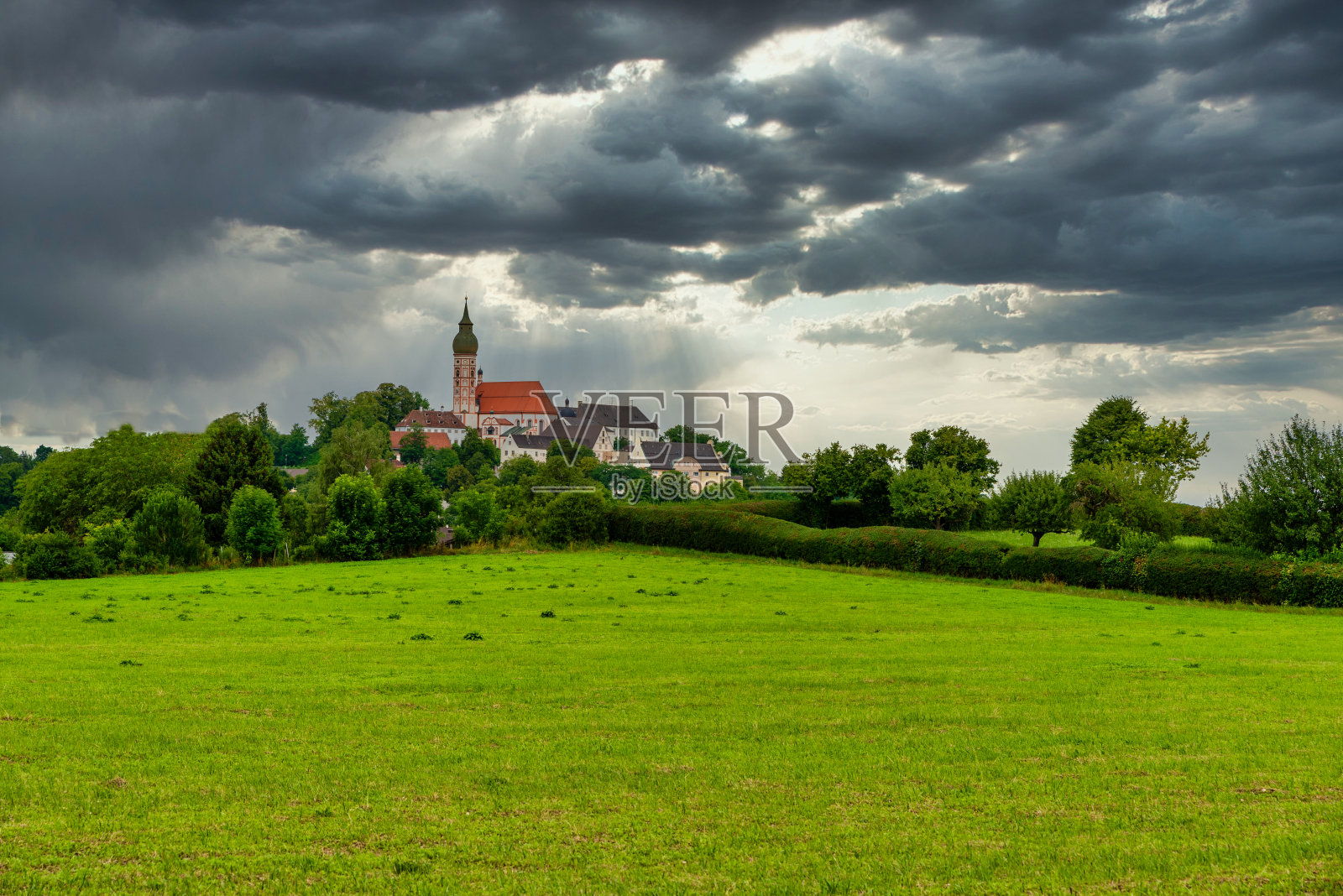 巴伐利亚的安德克斯修道院照片摄影图片