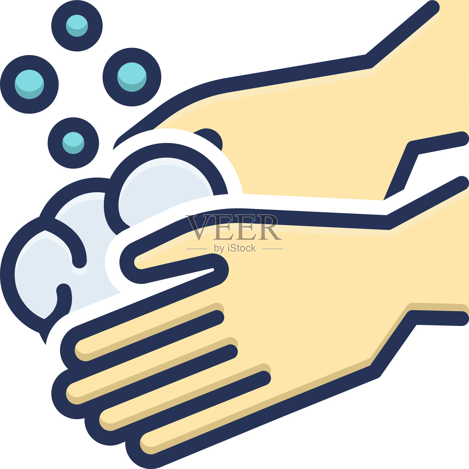 一个男人在做手势设计元素图片