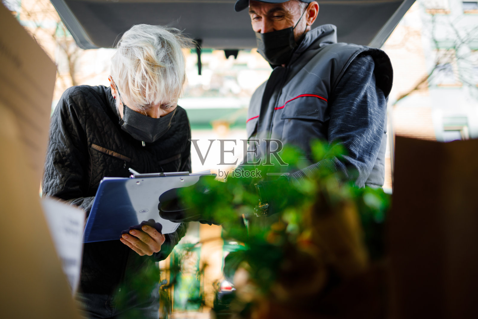 送货服务照片摄影图片