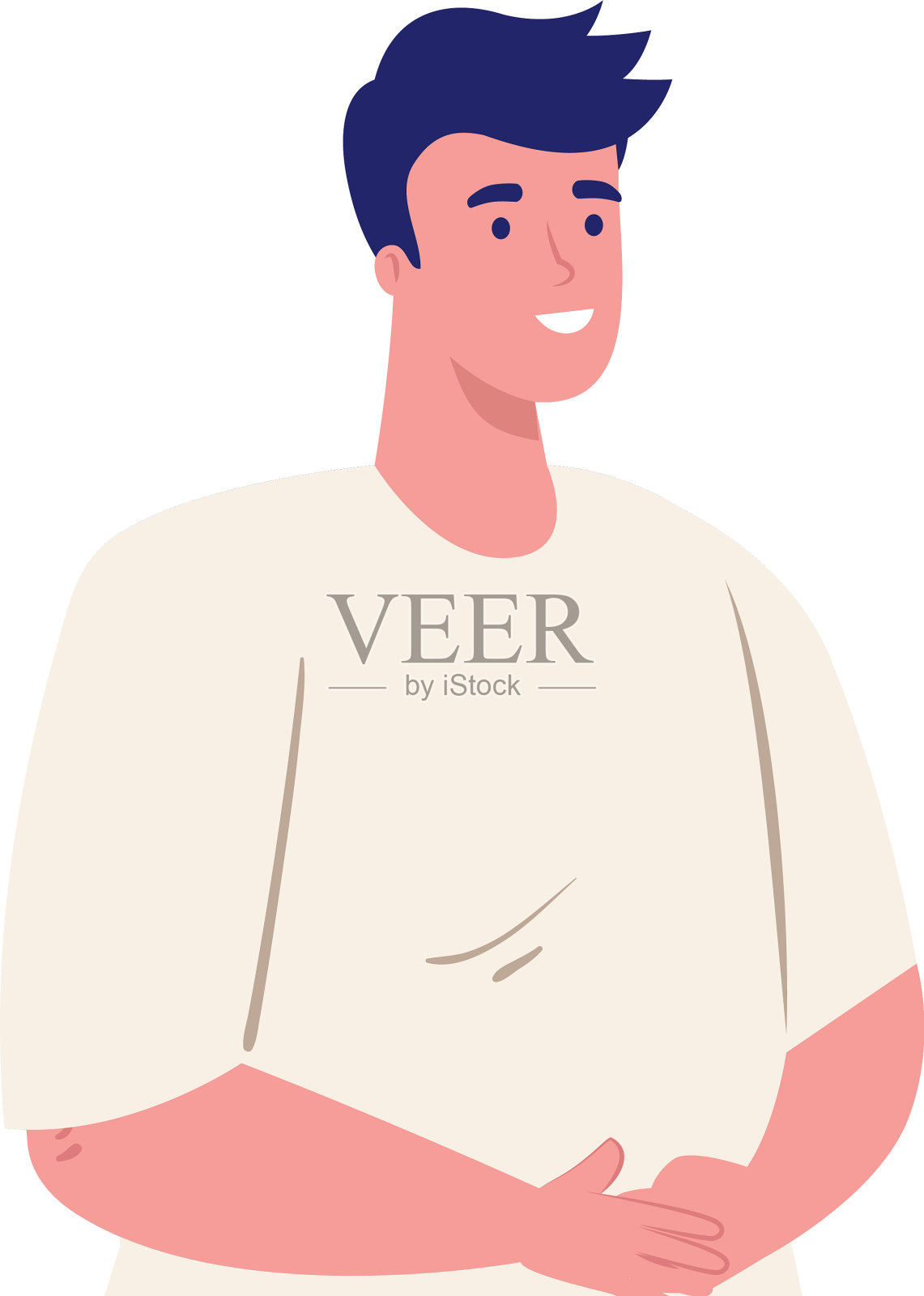 孤立的化身人设计设计元素图片