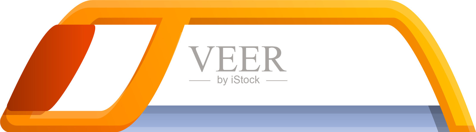 木匠弓锯图标卡通风格设计元素图片