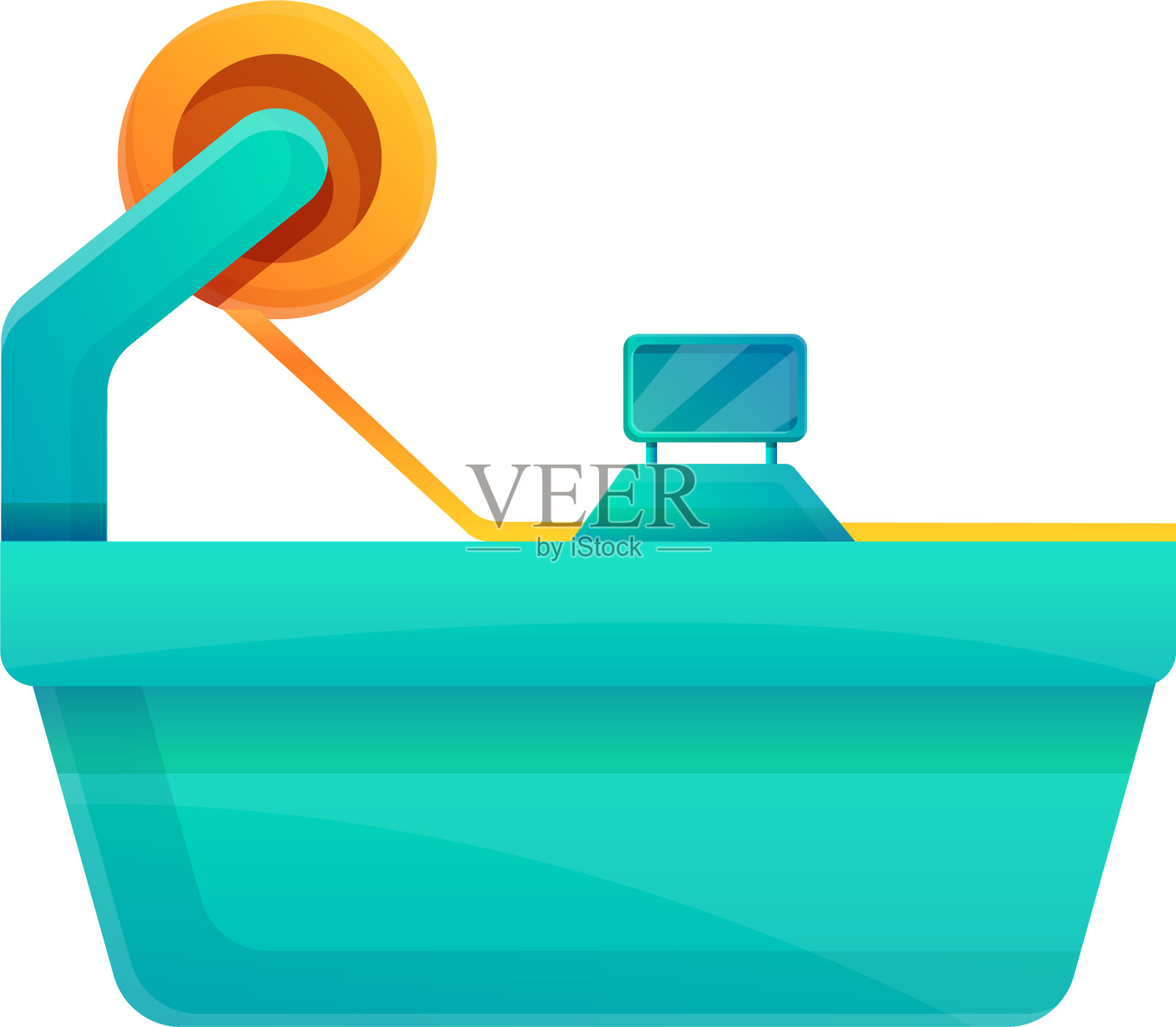 制作卡通风格的图标纺织品设计元素图片