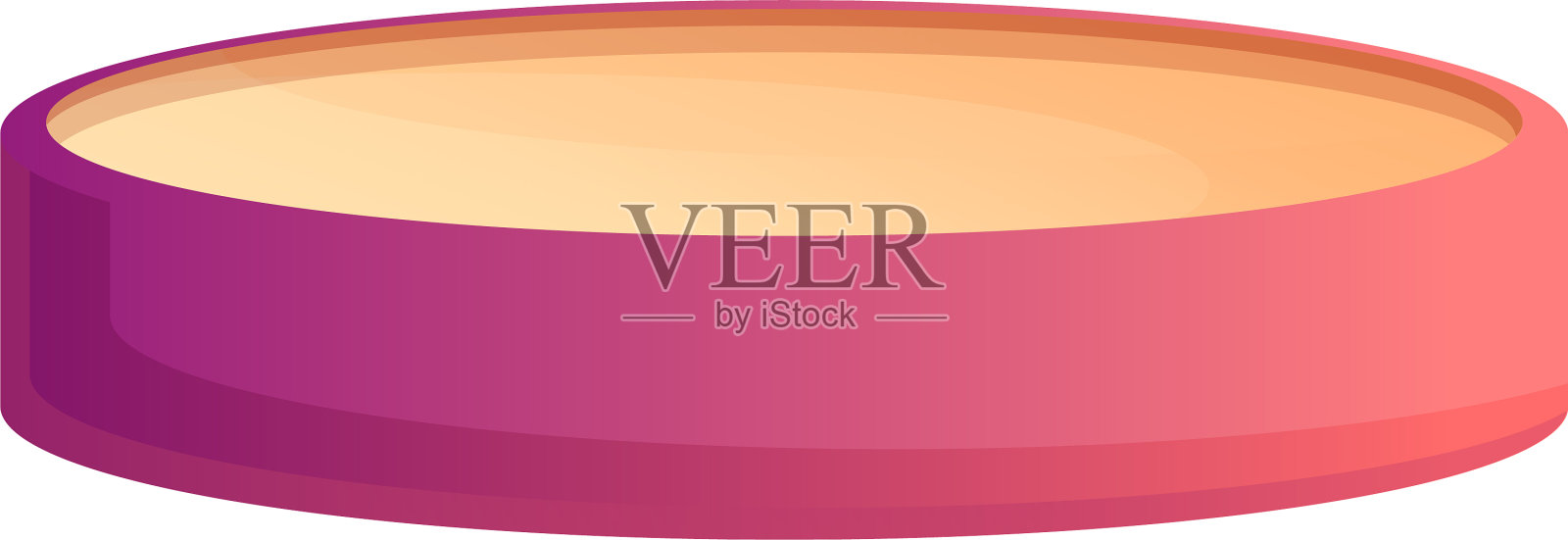 彩妆粉图标卡通风格设计元素图片