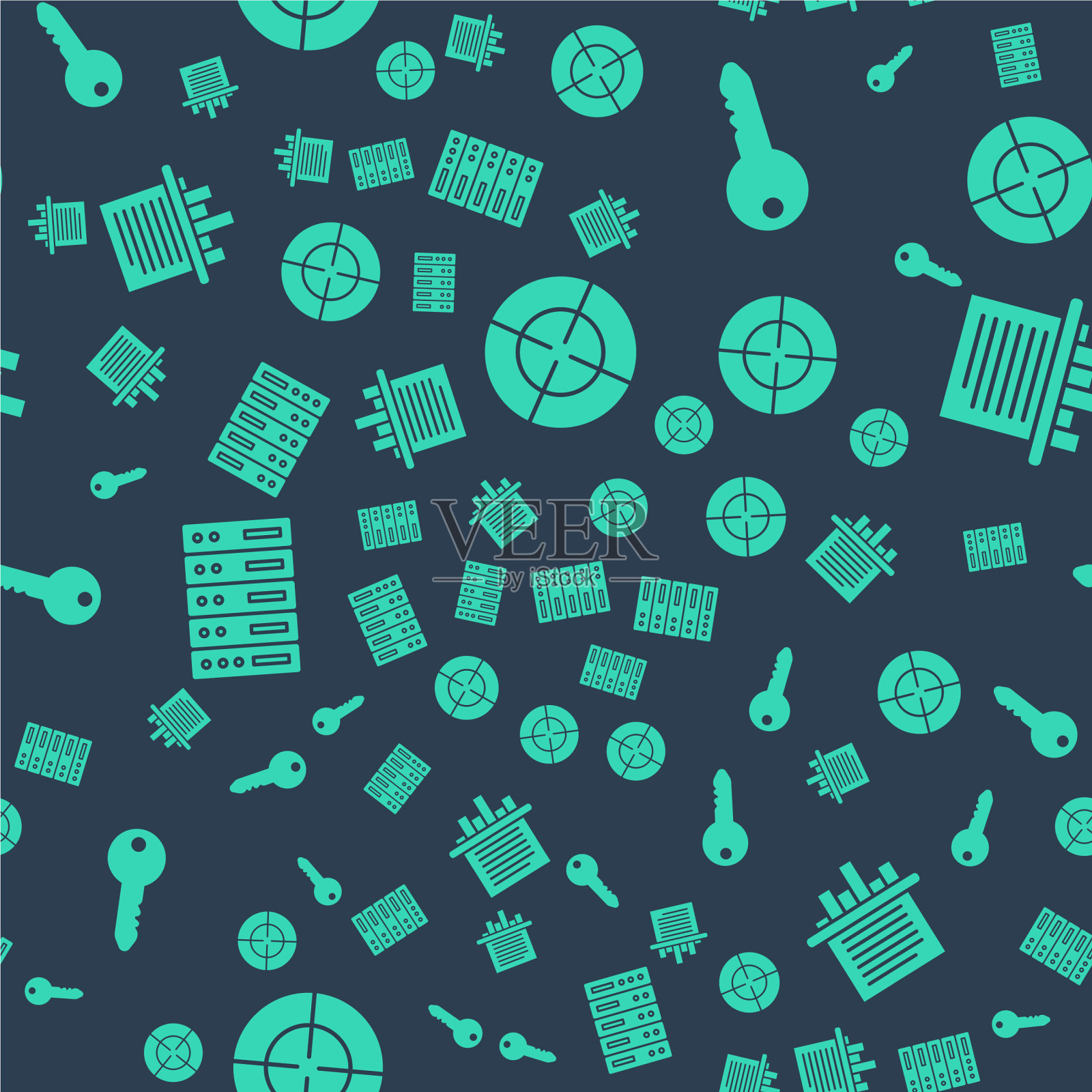 设置目标体育密钥服务器数据网络托管图标素材