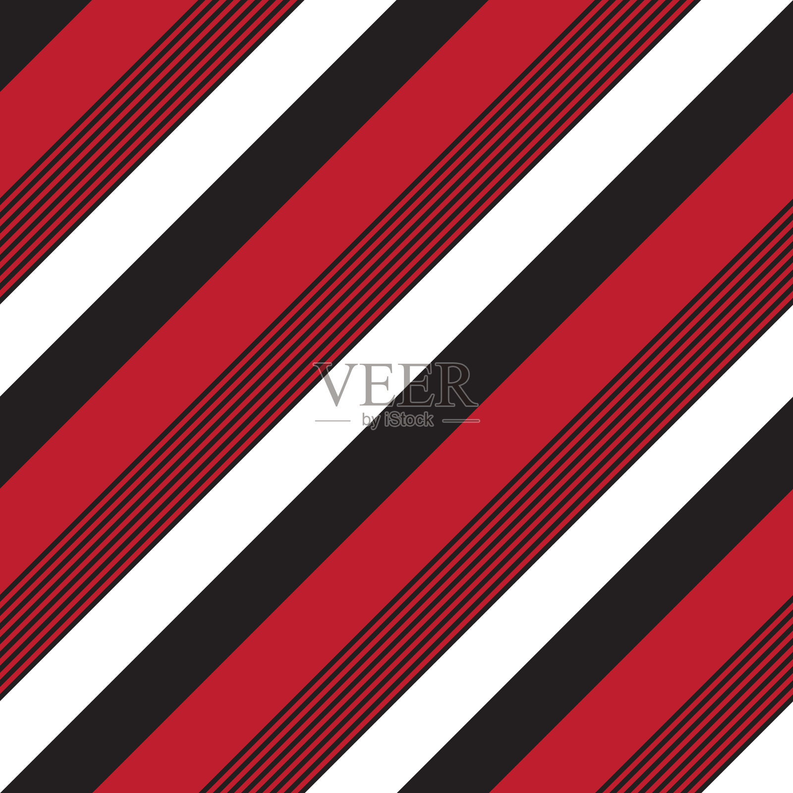 红色条纹无缝图案背景在插画图片素材