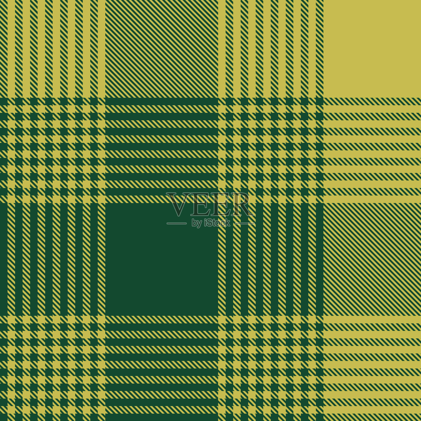 黄色格纹纹理无缝图案插画图片素材